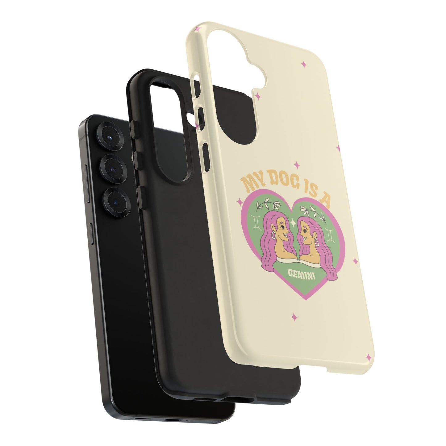 My Dog is a Gemini Phone Case