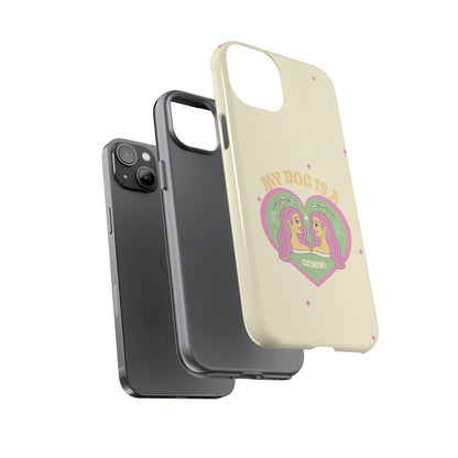 My Dog is a Gemini Phone Case