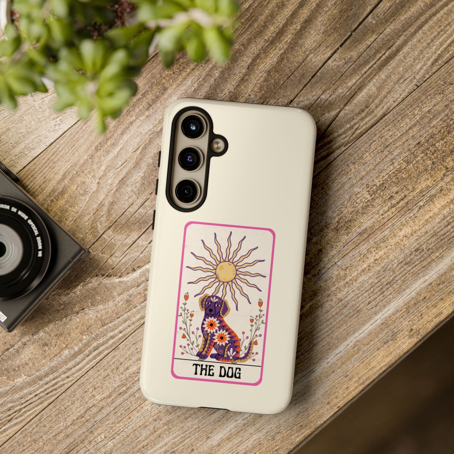 The Dog Tarot Card Phone Case