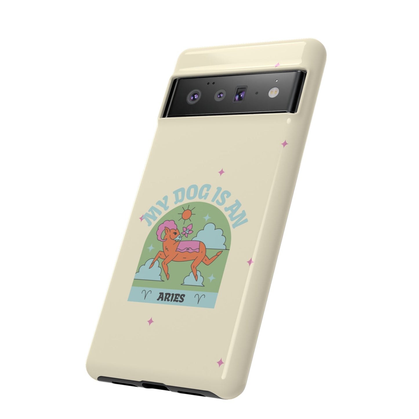 My Dog is an Aries Phone Case