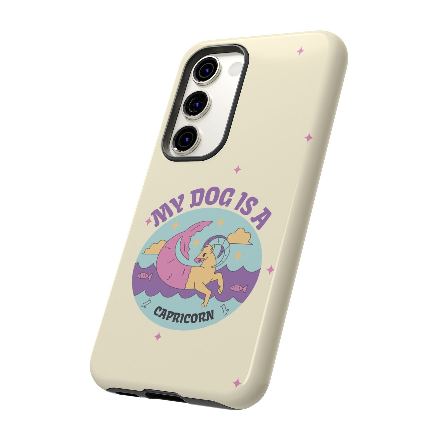 My Dog is a Capricorn Phone Case