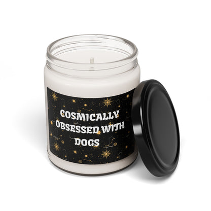 Cosmically Obsessed with Dogs Candle