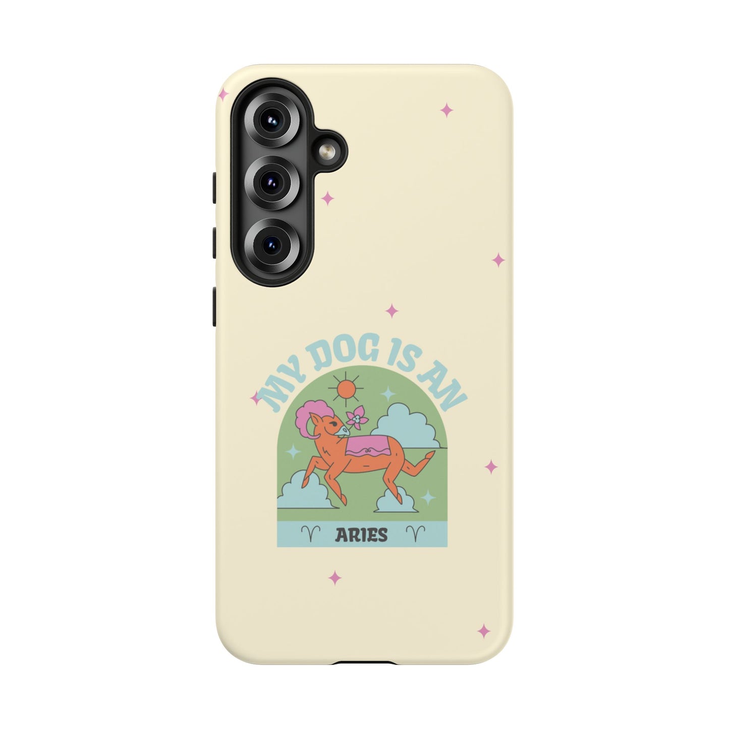 My Dog is an Aries Phone Case