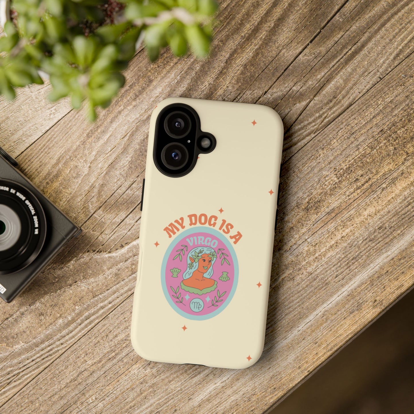 My Dog is a Virgo Phone Case