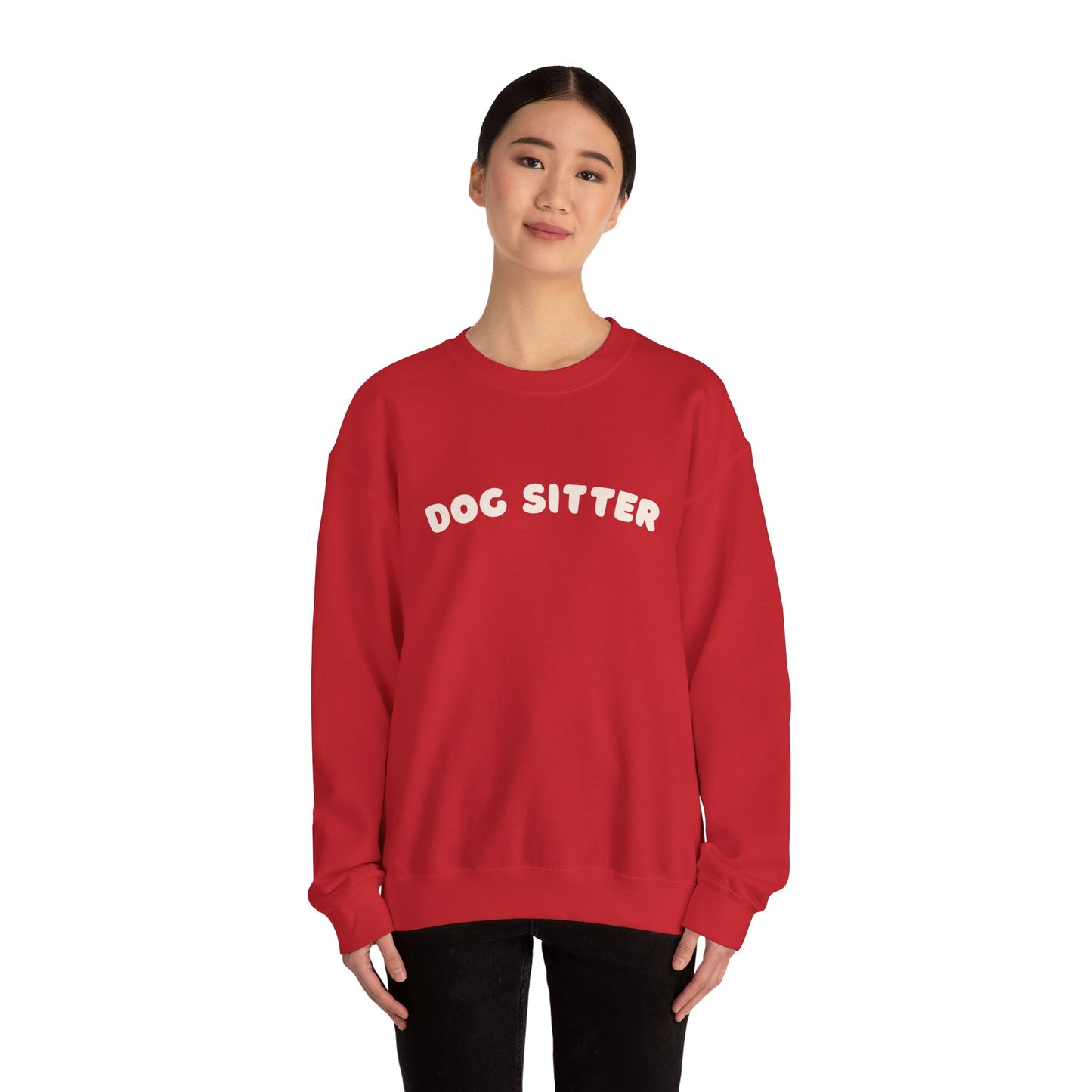 Dog Sitter sweatshirt | White text