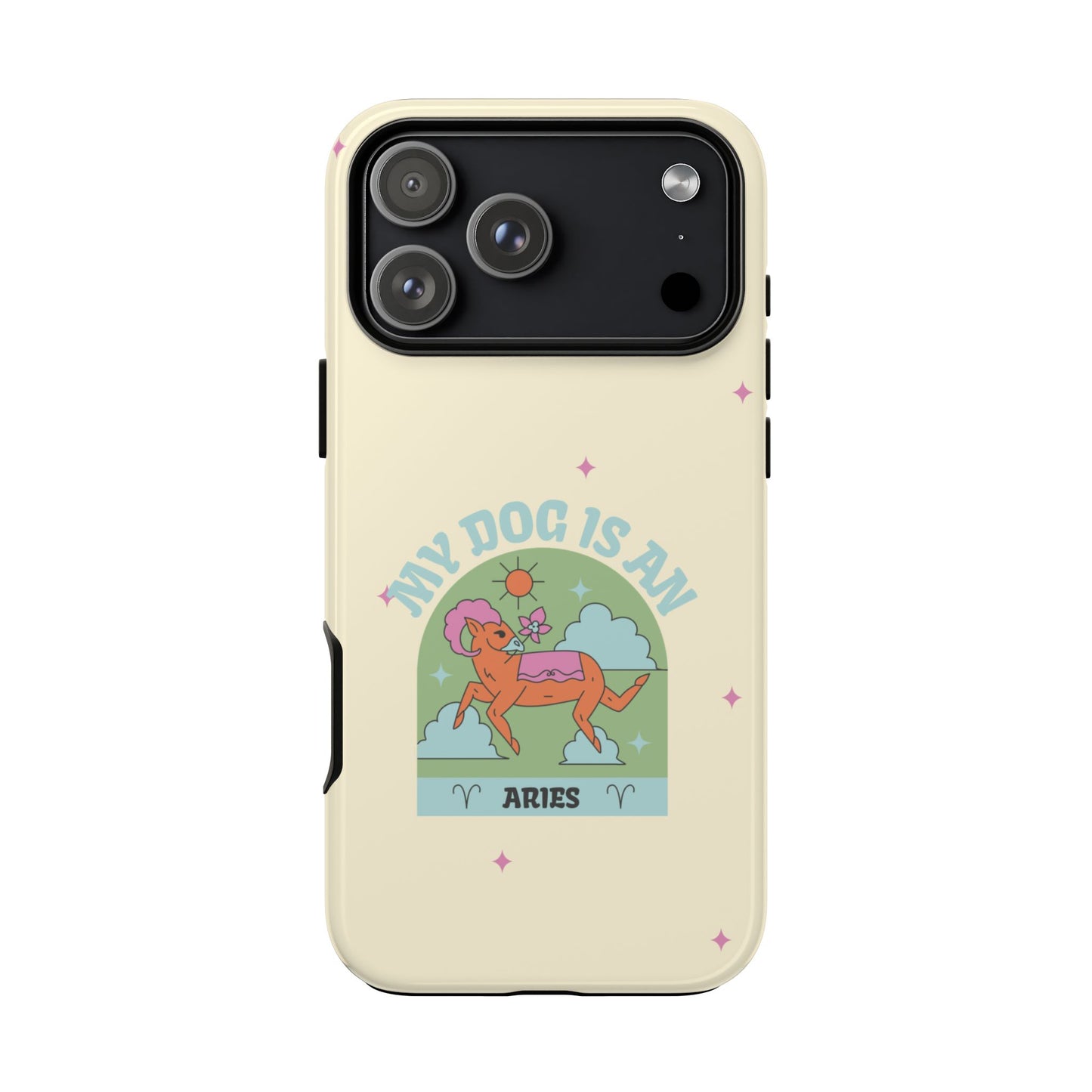 My Dog is an Aries Phone Case