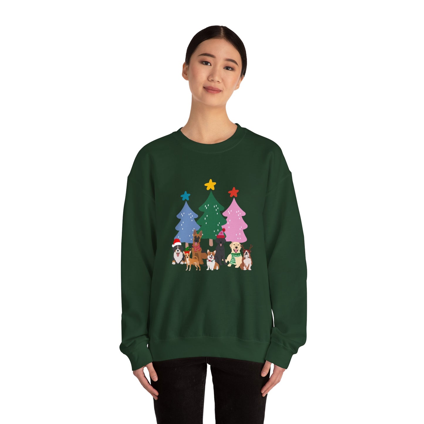 Dog Mom Christmas Sweatshirt