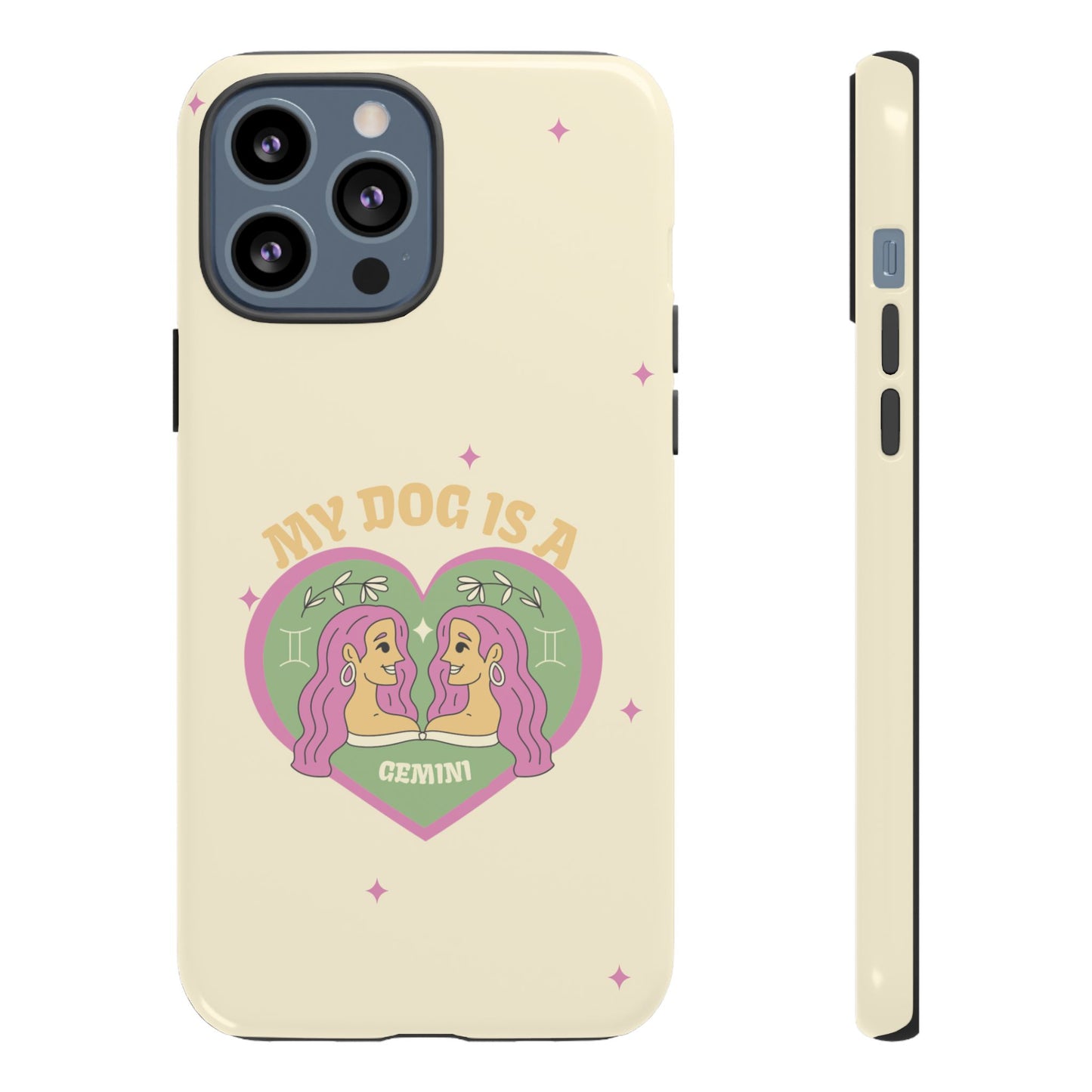 My Dog is a Gemini Phone Case