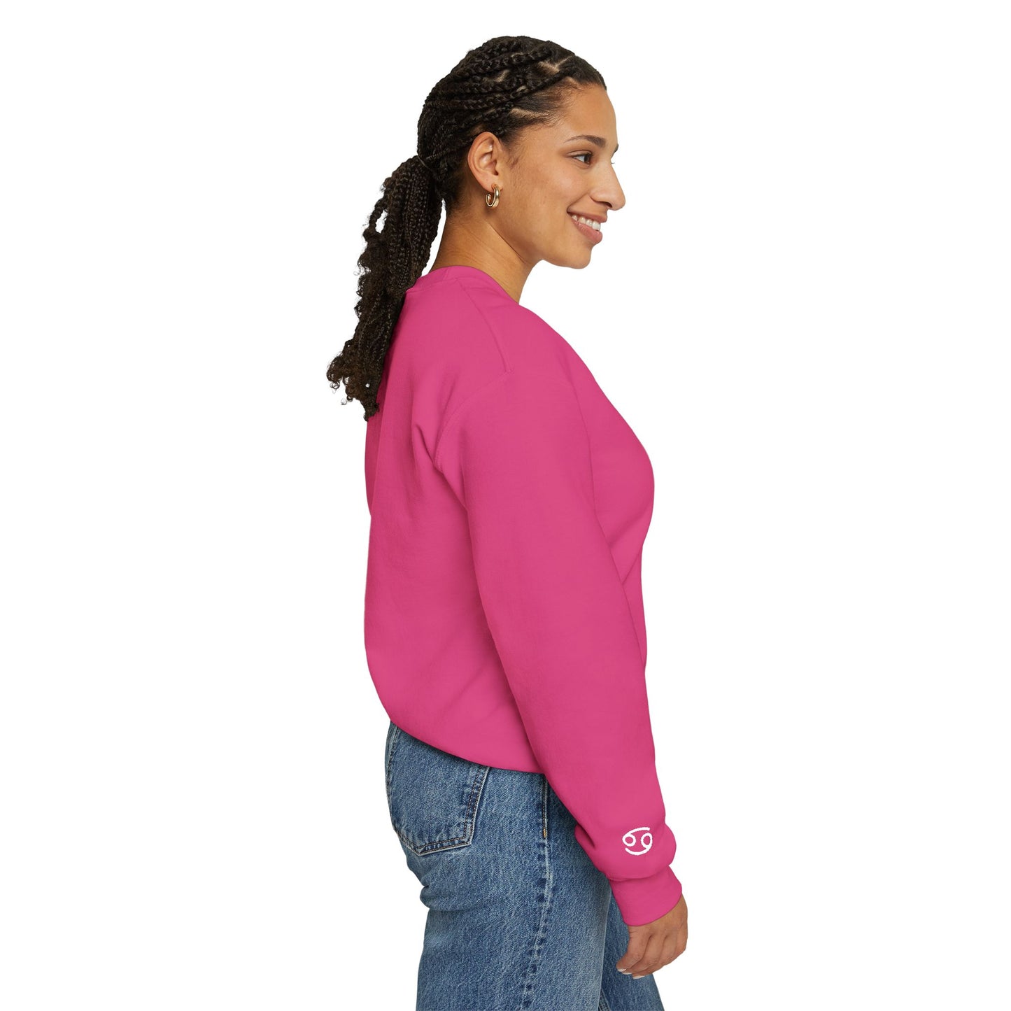 My Dog is a Cancer Embroidered Sweatshirt
