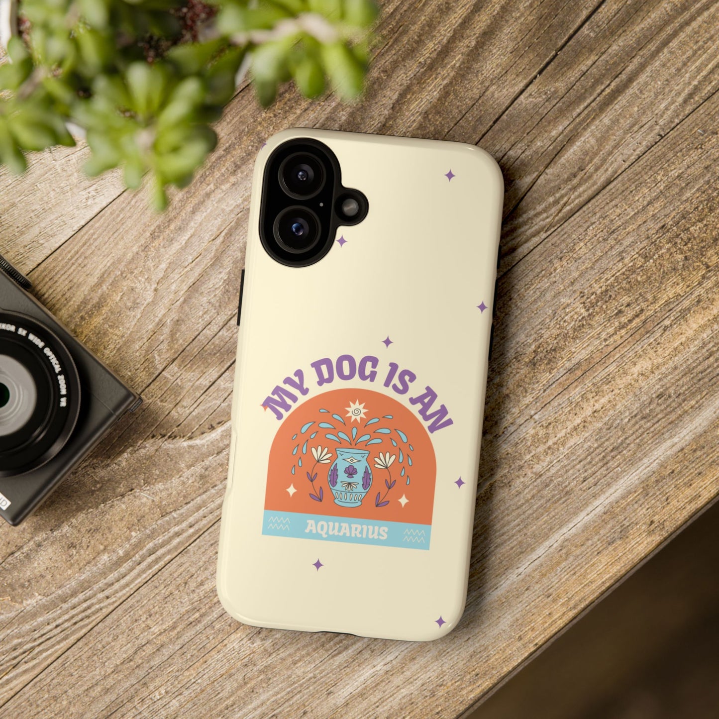 My Dog is an Aquarius Phone Case