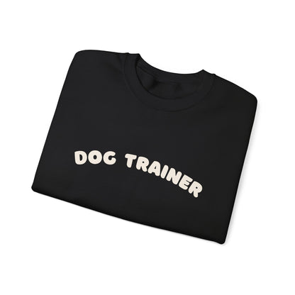 Dog Trainer Crewneck Sweatshirt | White text