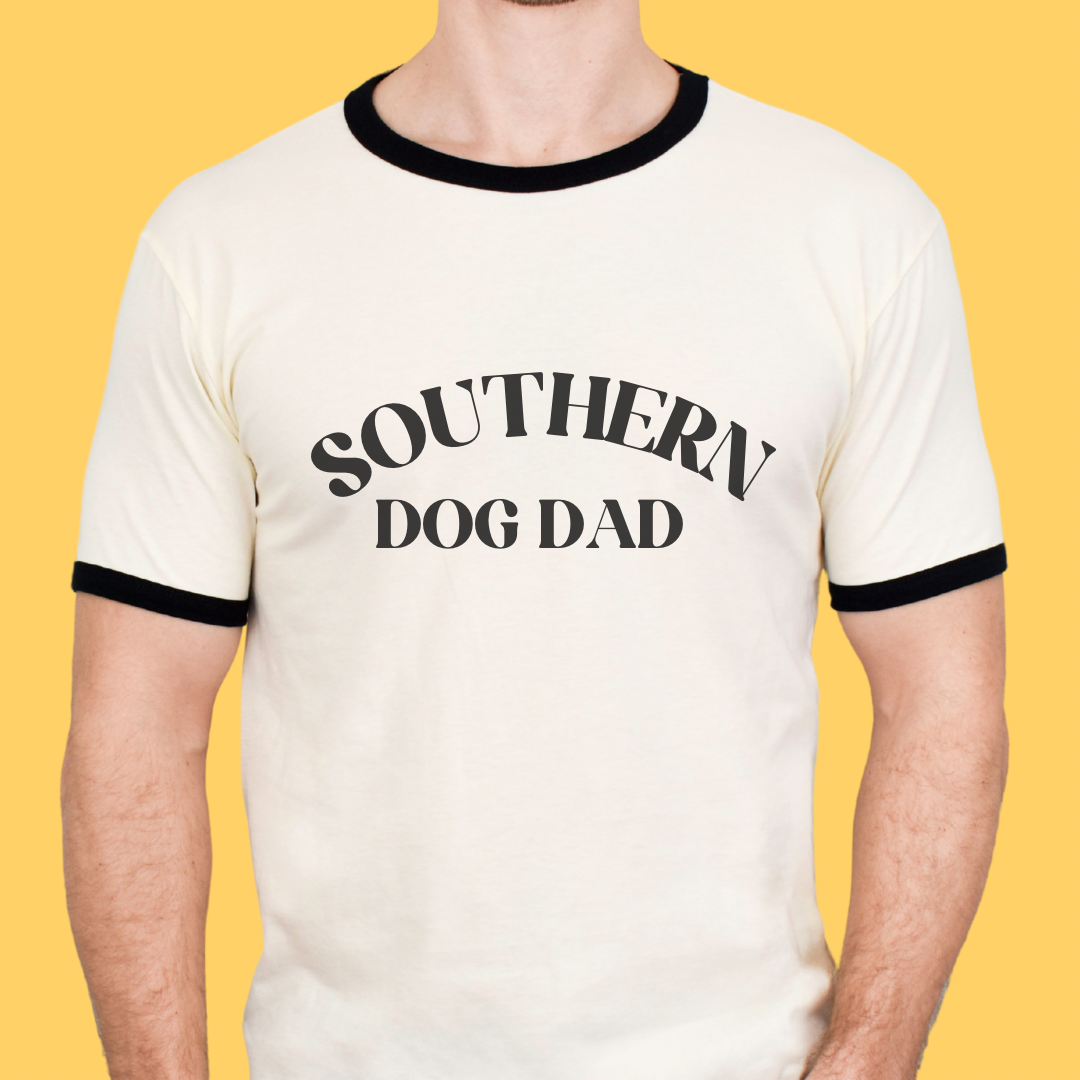 Southern Dog Dad Ringer T-Shirt