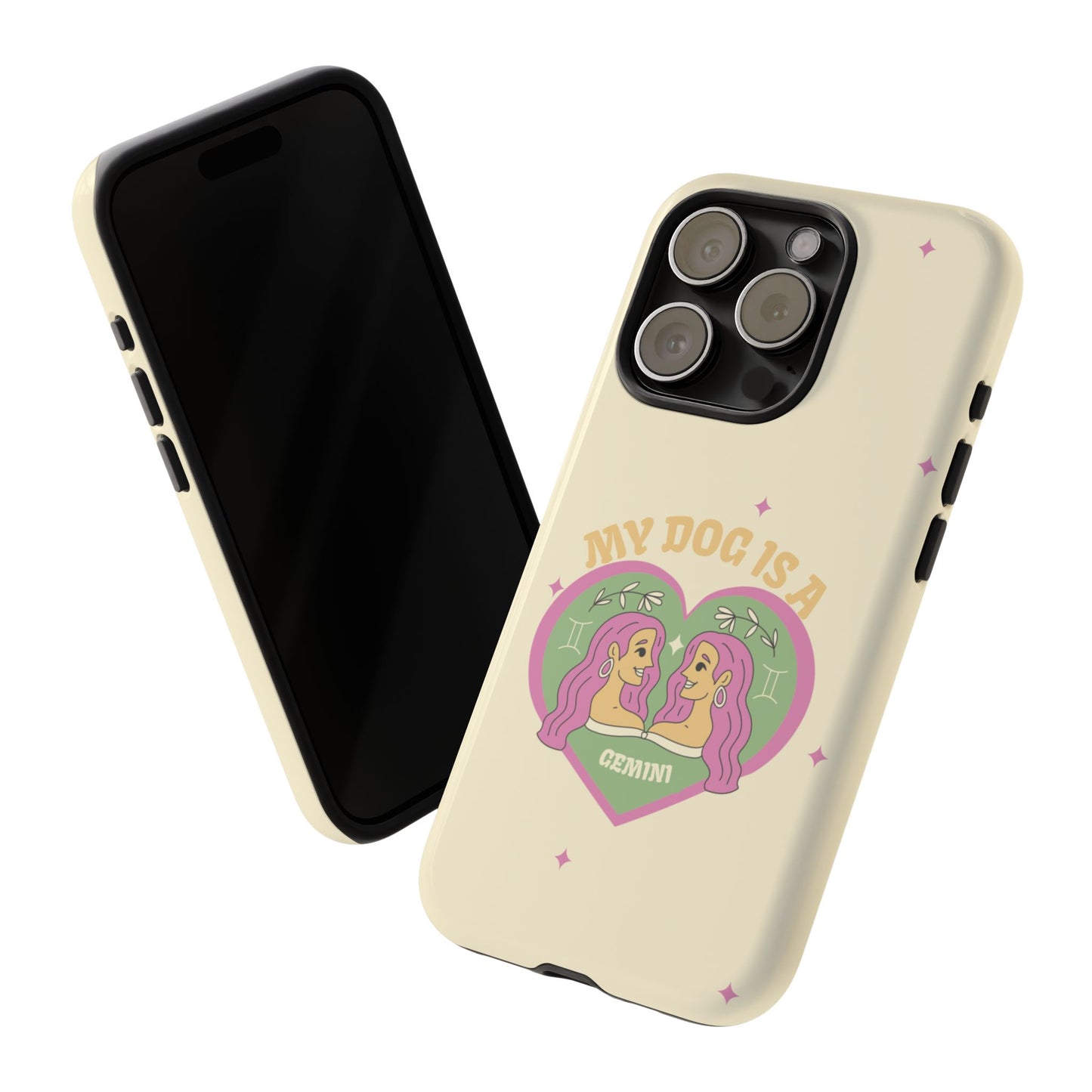 My Dog is a Gemini Phone Case