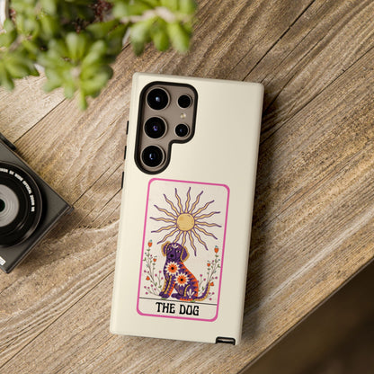 The Dog Tarot Card Phone Case