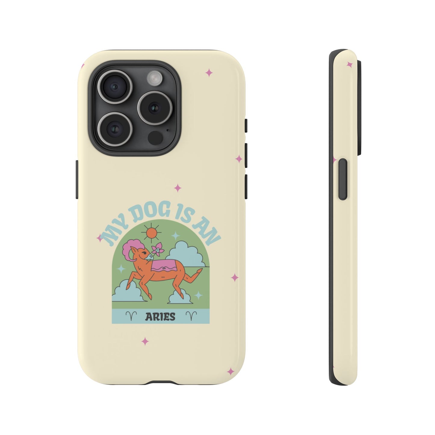 My Dog is an Aries Phone Case