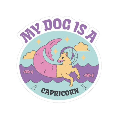 My Dog is a Capricorn Sticker