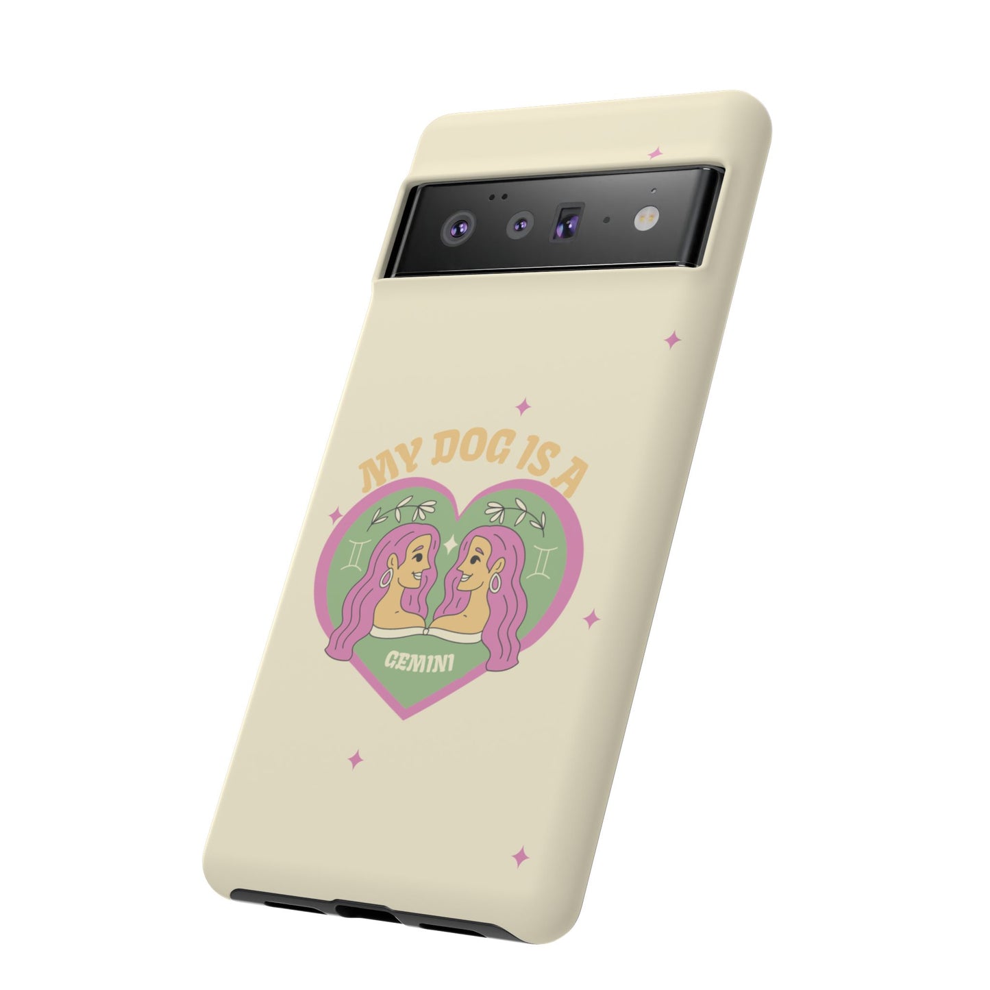 My Dog is a Gemini Phone Case