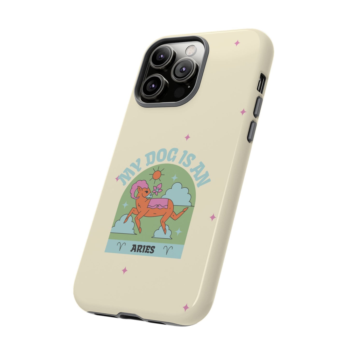 My Dog is an Aries Phone Case