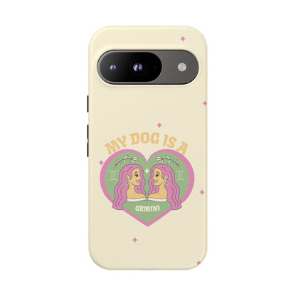 My Dog is a Gemini Phone Case