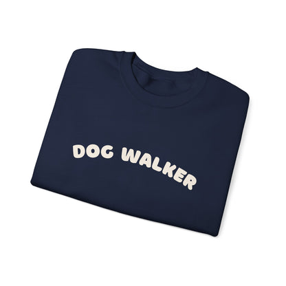 Dog Walker Crewneck Sweatshirt | white text