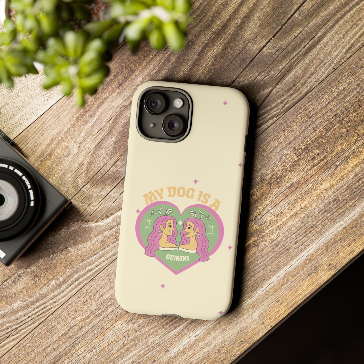 My Dog is a Gemini Phone Case