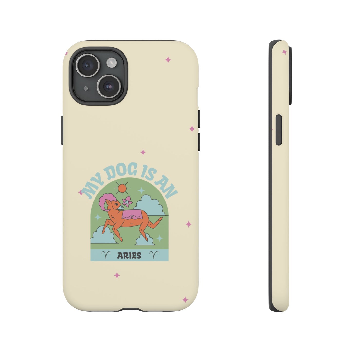 My Dog is an Aries Phone Case