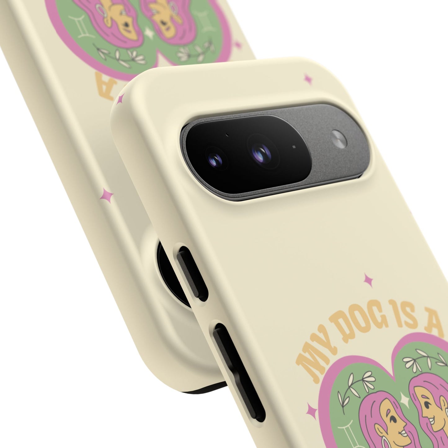 My Dog is a Gemini Phone Case