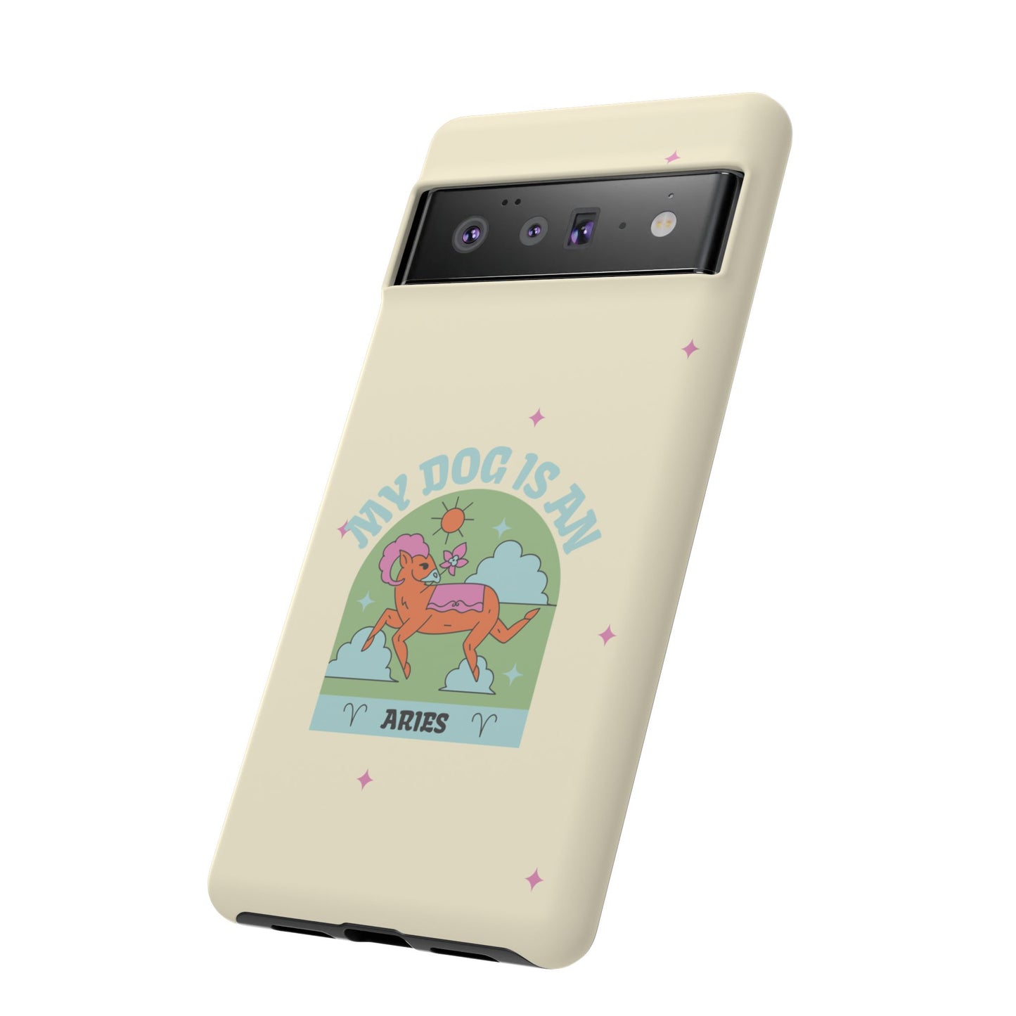 My Dog is an Aries Phone Case