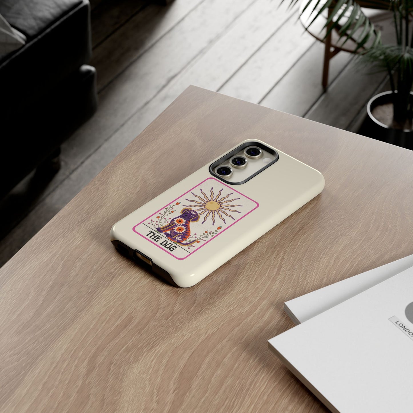 The Dog Tarot Card Phone Case