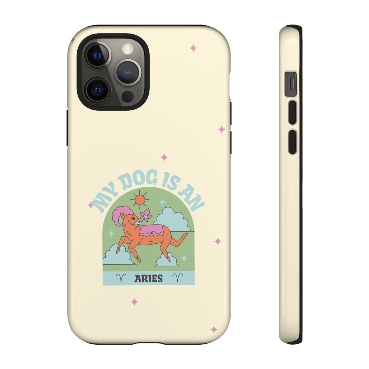My Dog is an Aries Phone Case