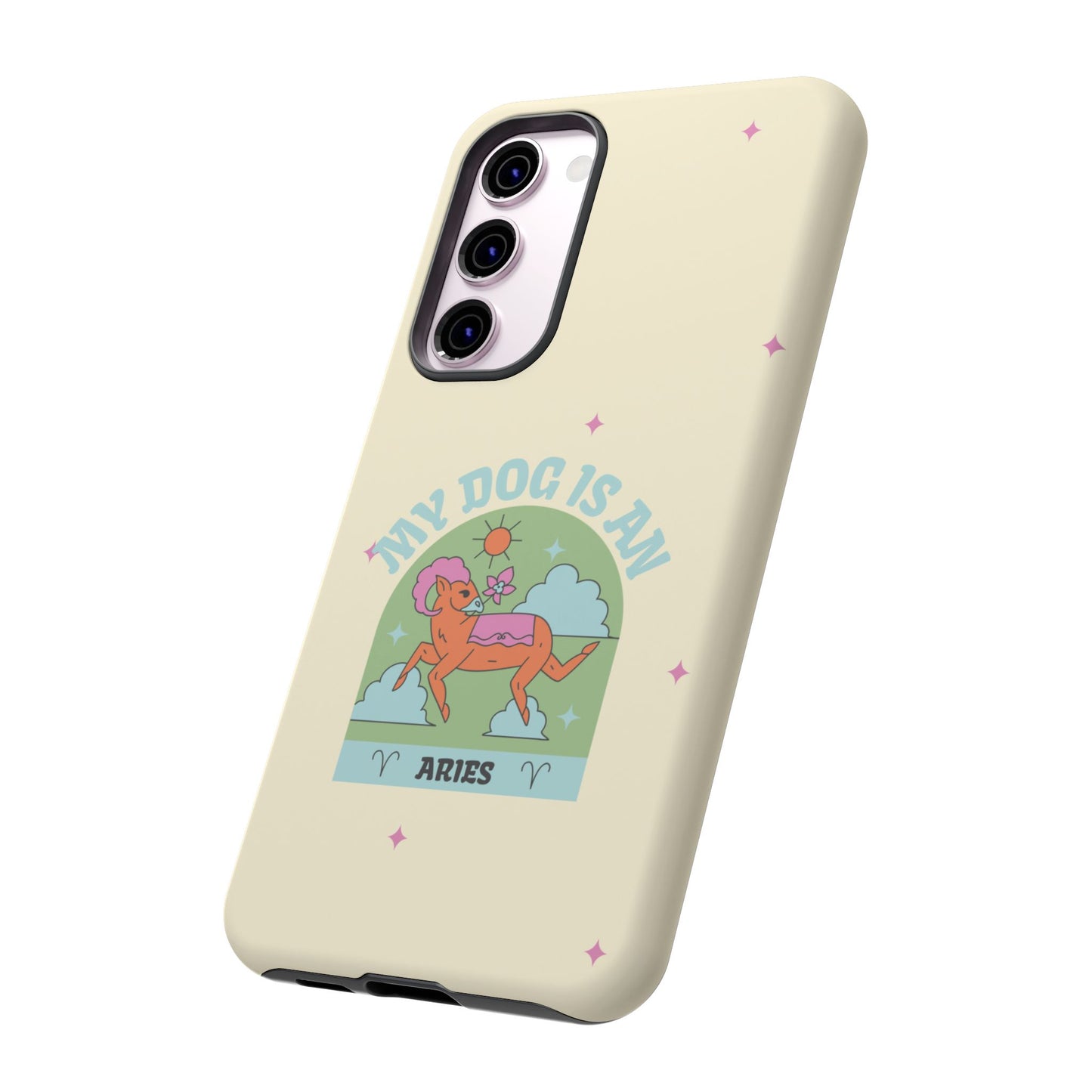 My Dog is an Aries Phone Case