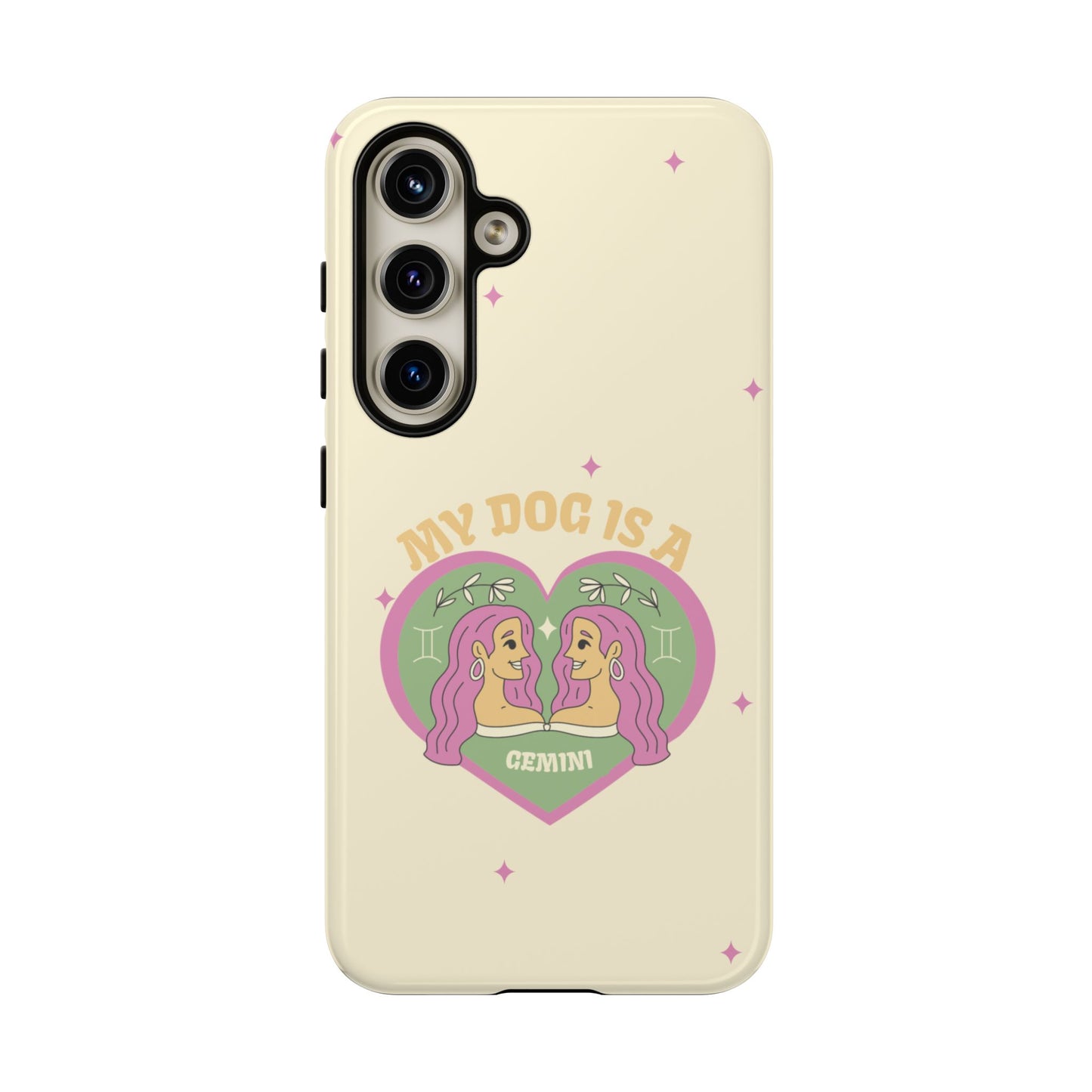 My Dog is a Gemini Phone Case