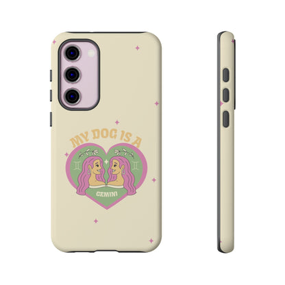 My Dog is a Gemini Phone Case