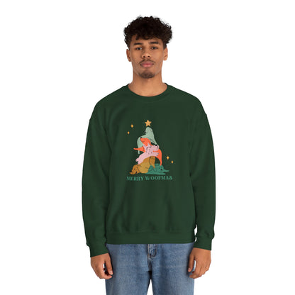 Christmas Sweatshirt with Dogs