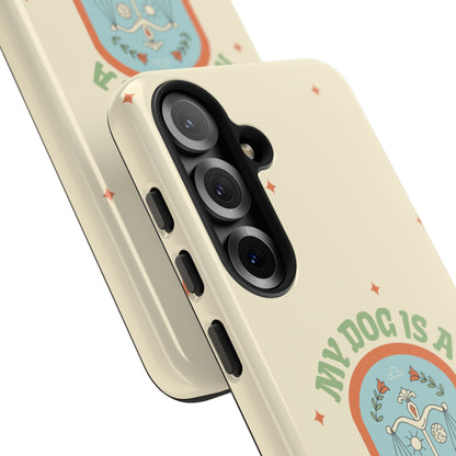My Dog is a Libra Phone Case
