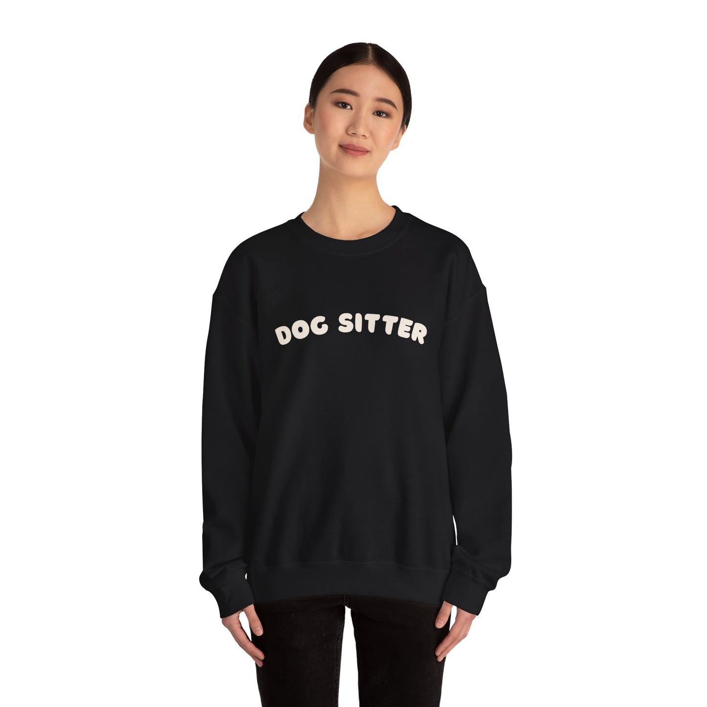 Dog Sitter sweatshirt | White text