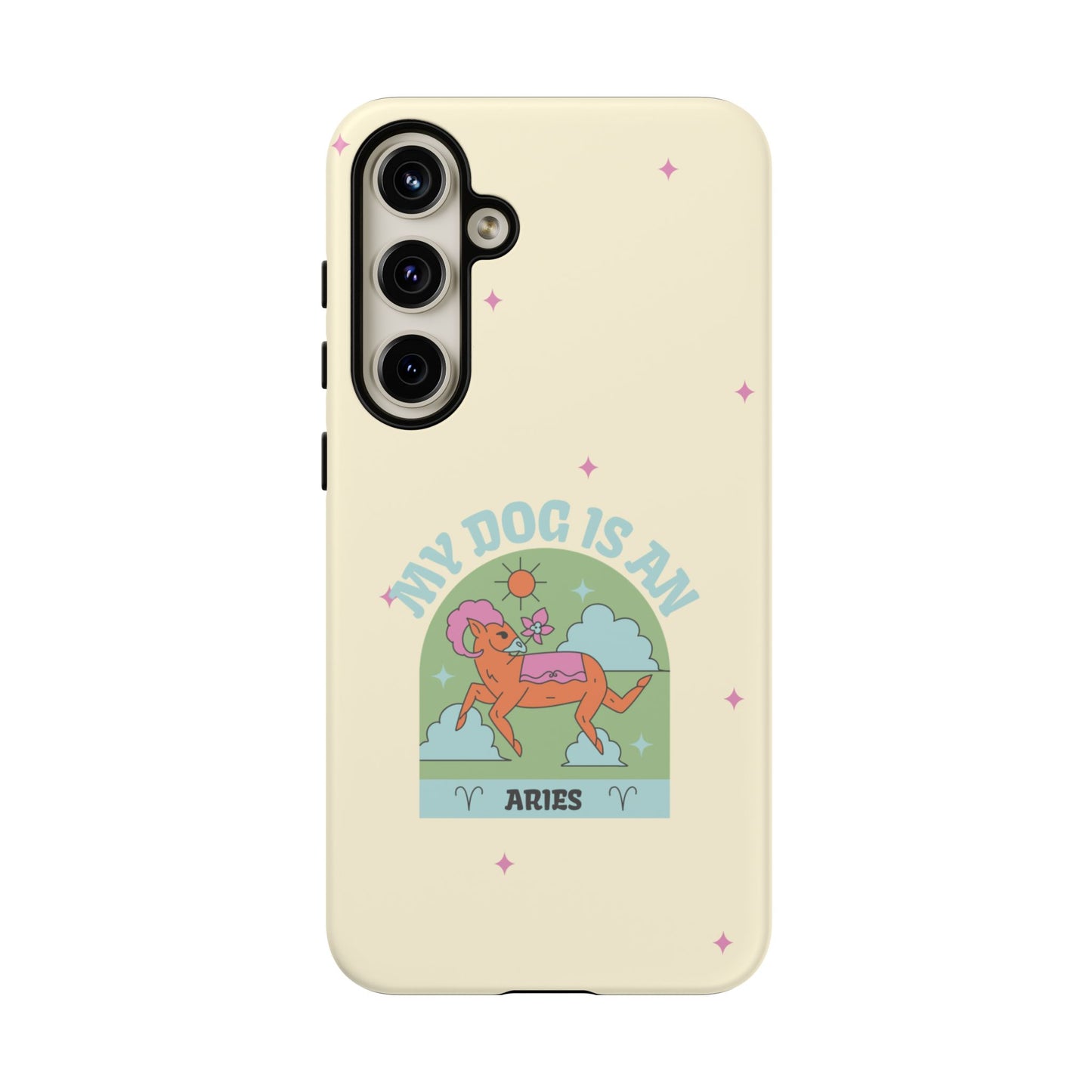 My Dog is an Aries Phone Case