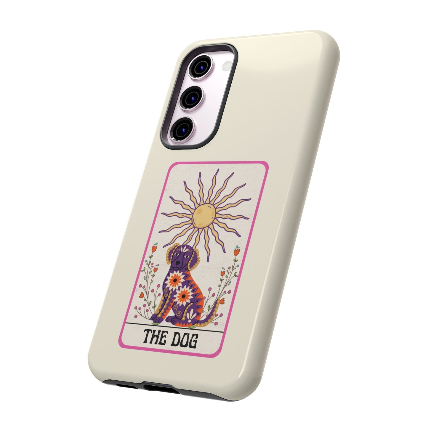 The Dog Tarot Card Phone Case