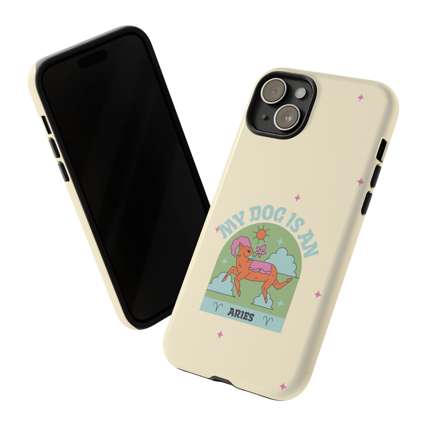 My Dog is an Aries Phone Case