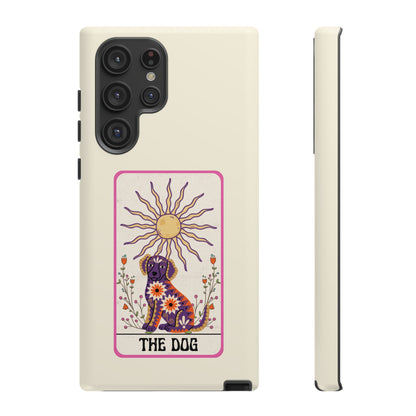 The Dog Tarot Card Phone Case
