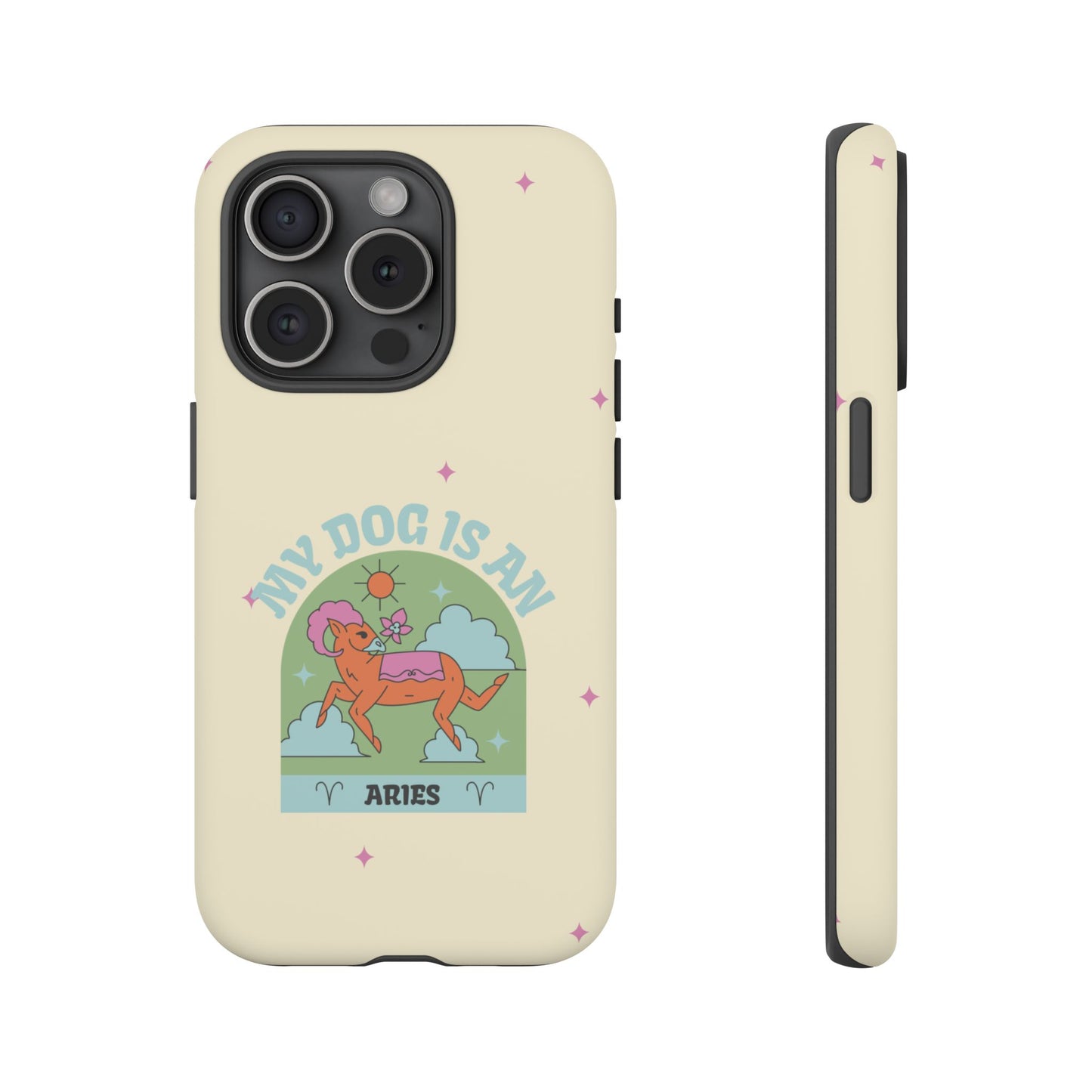My Dog is an Aries Phone Case