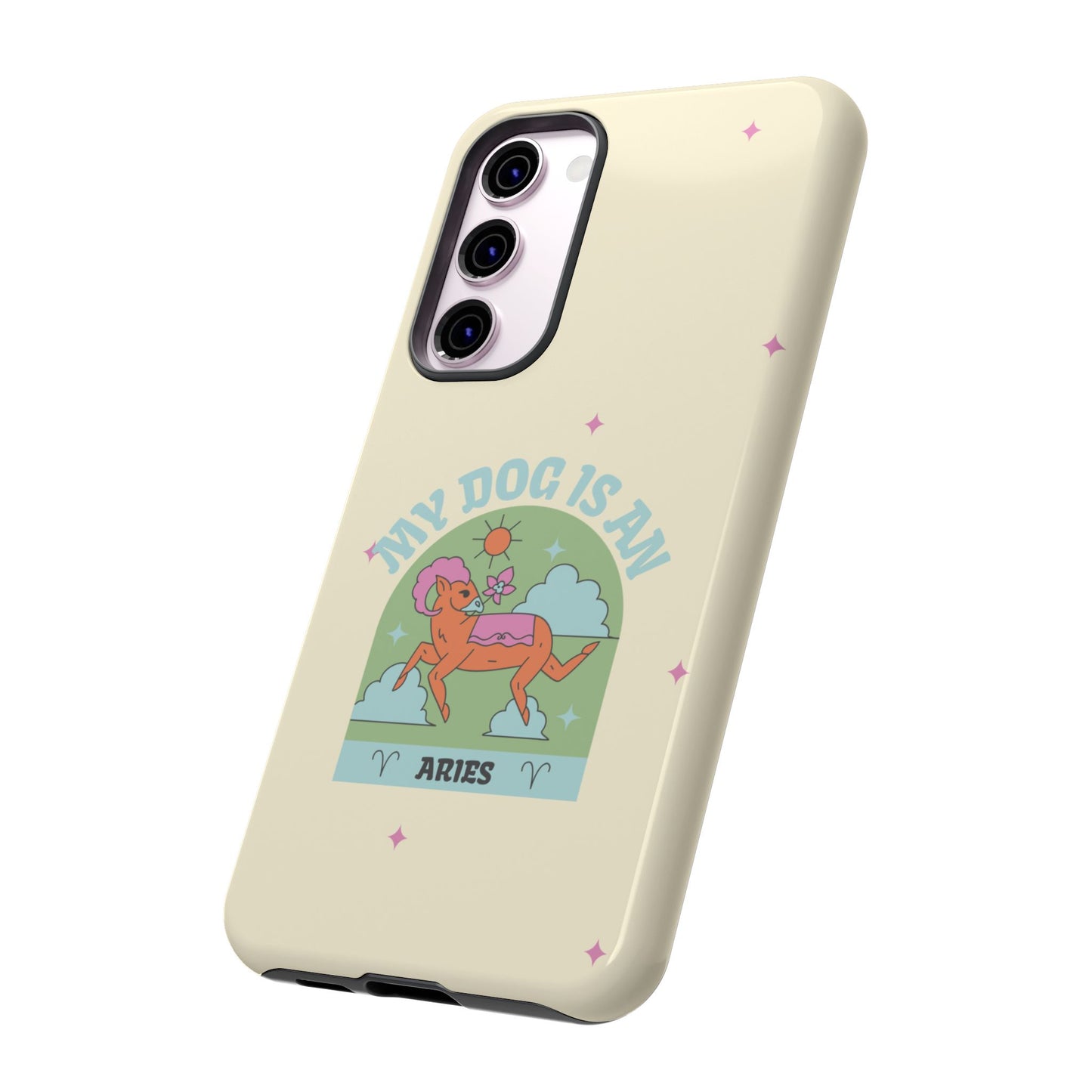 My Dog is an Aries Phone Case