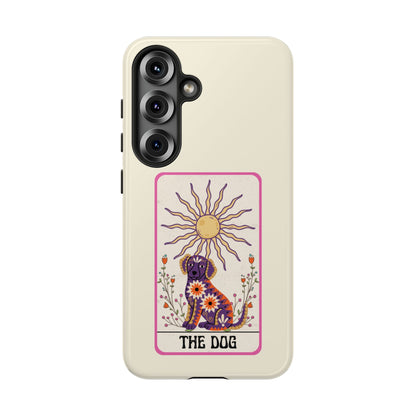 The Dog Tarot Card Phone Case