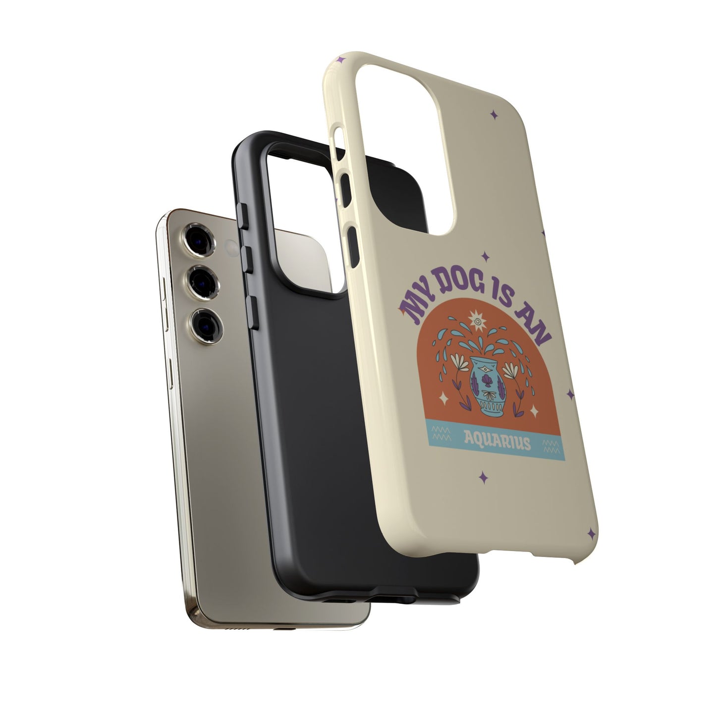 My Dog is an Aquarius Phone Case