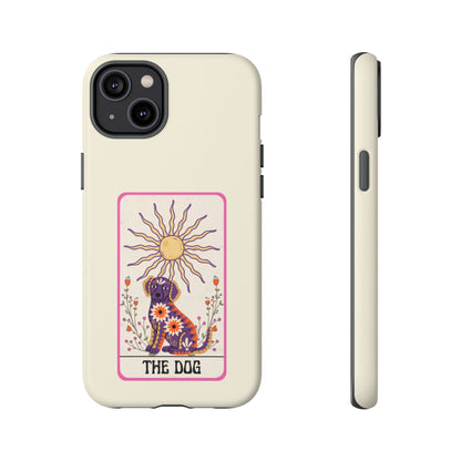 The Dog Tarot Card Phone Case