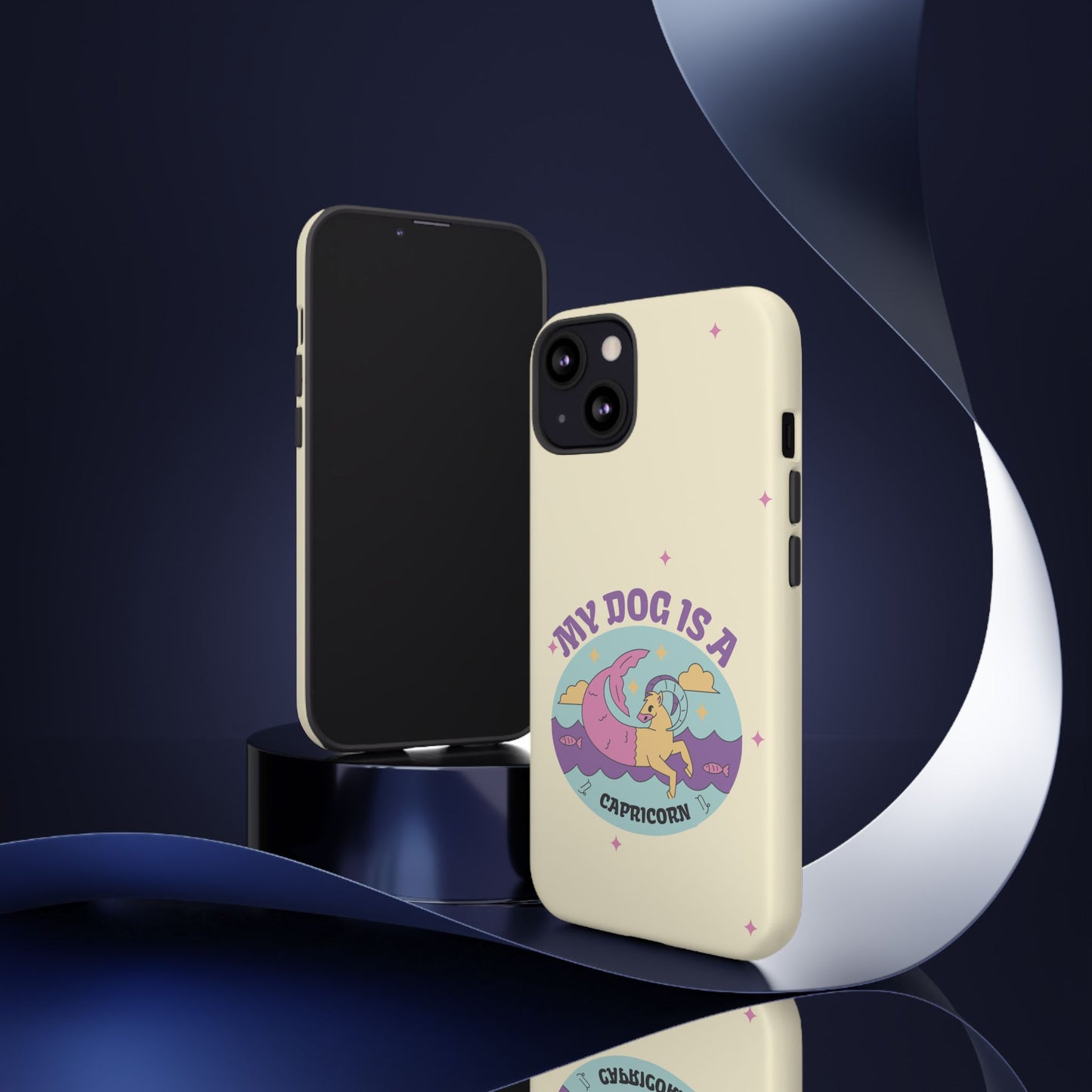 My Dog is a Capricorn Phone Case