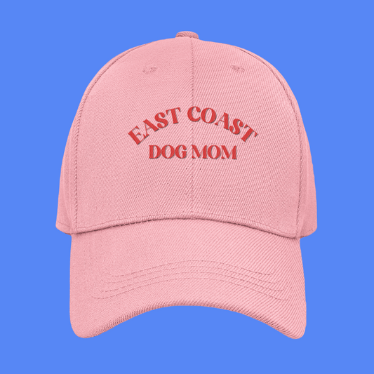 Embroidered East Coast Dog Mom Hat