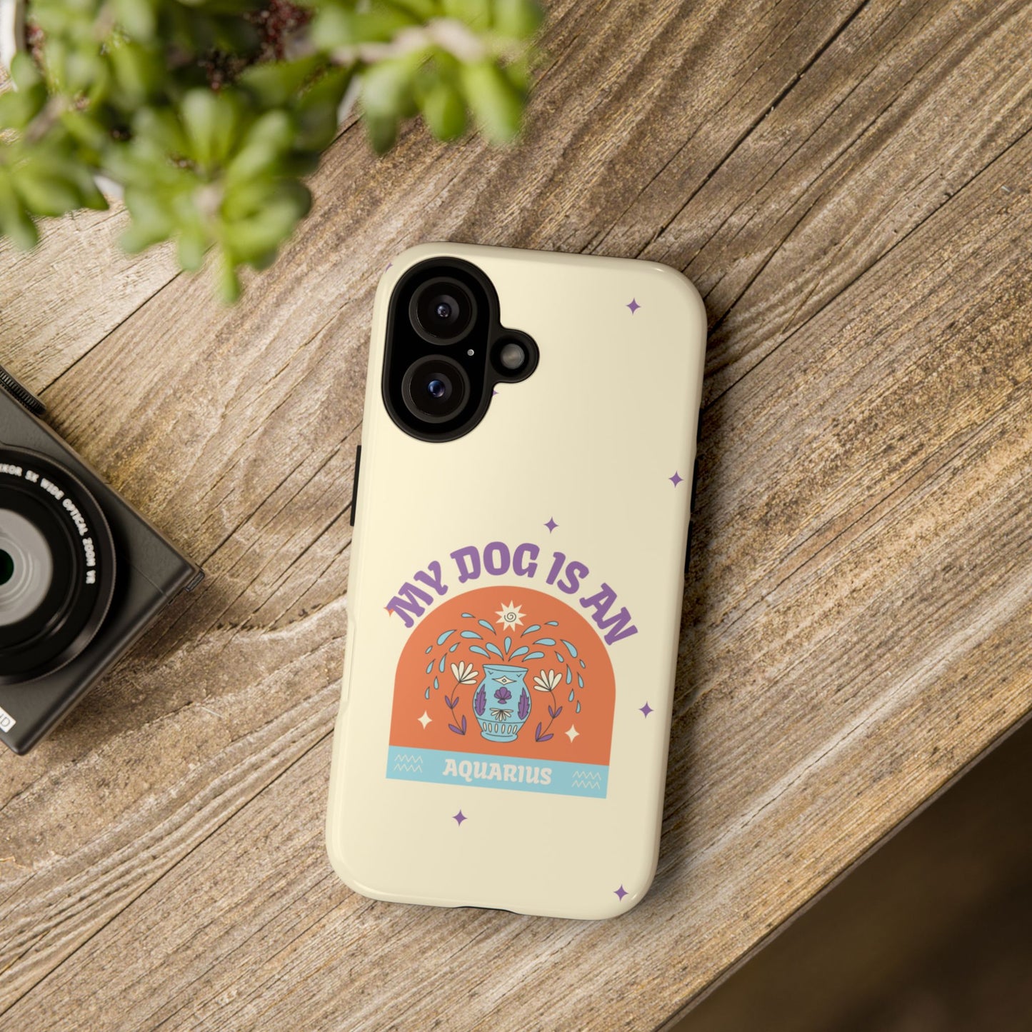 My Dog is an Aquarius Phone Case