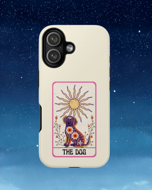 The Dog Tarot Card Phone Case