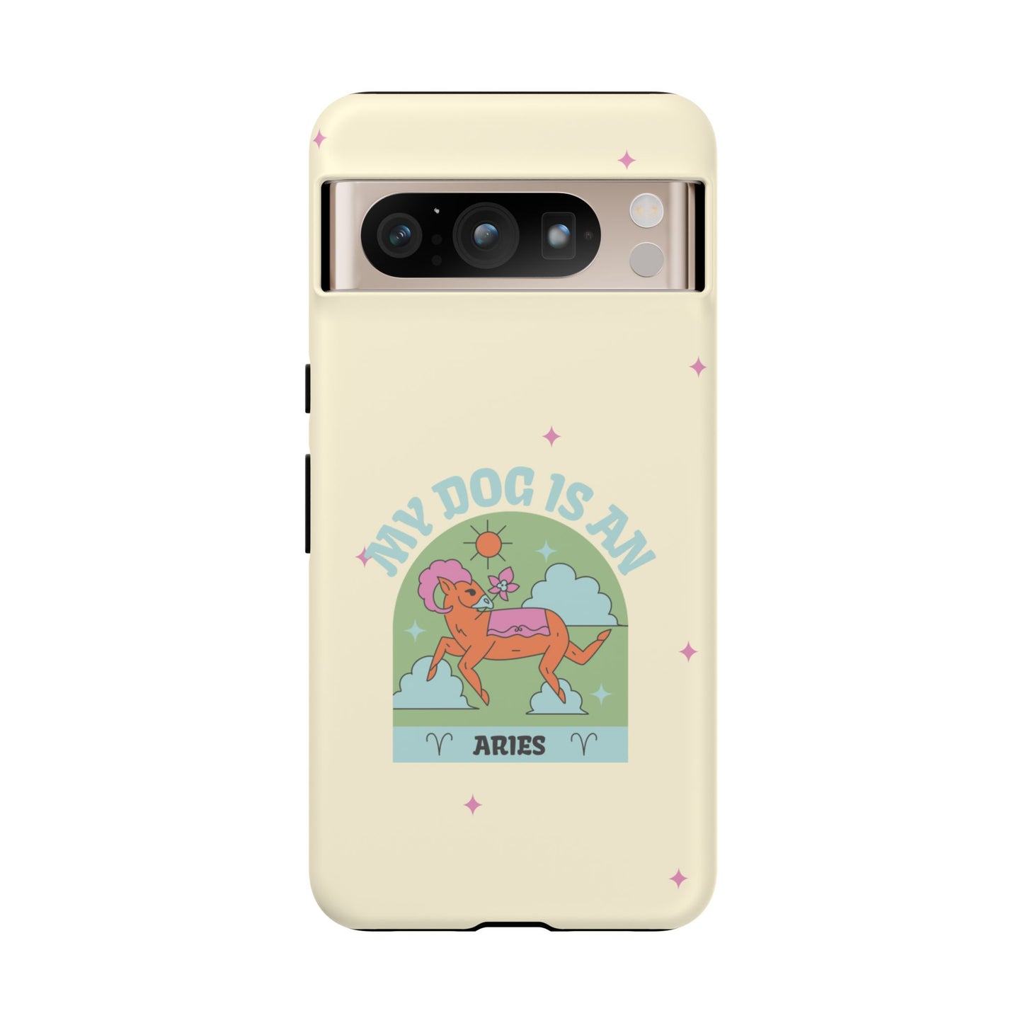 My Dog is an Aries Phone Case